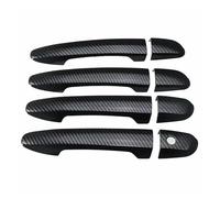TGFCRUH Door Handle Cove Compatible with Mazda for 2 3 6 CX3 CX5 2014 2015 2016 2017 2018 2019 LHD Car Exterior Door Handle Cover Sticker Moulding Trim Accessories