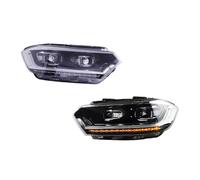 TGFCRUH Headlight Assembly Compatible With For Bora 2016 2017 2018 Headlight Assemblies Fog DRL Brake Turn Signal Lamp Automobile Component Replacement Repair