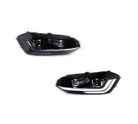 TGFCRUH Headlight Assembly Compatible With For Polo 2019 2020 2021 2022 2023 Headlight Assemblies Fog DRL Brake Turn Signal Lamp Component Replacement Repair