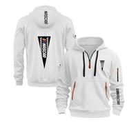 TGFQINAM Mens Hoodies Printing Tops Hoody for N.A.SC.A.R Long Sleeve Sweatshirt Hooded Half Zip Outwear Jumpers Sportswear Plain Soft Coats Workout Jackets-BS||m