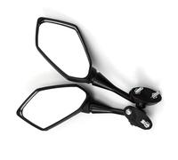 TGFQOLB Motorcycle Mirrors Set Compatible With Suzuki For GSX600 750F For Katana 1998 1999 2000 2001 2002 2003 2004 2005 2006 2007 2008 Motorcycle Black Rearview Mirror