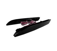TGFQOLB Rear Bumper Reflective Strip Compatible With CR-Z For Insight 2010 2011 2012 2013 2014 2pcs Rear Red Bumper Reflector Brake Stop Light Black Lens Parts