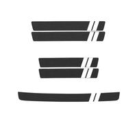 TgGreat Car Door Sill Protector For Alfa Romeo Stelvio, Scuff Plate Guard Entry Threshold Stickers Carbon Fiber Door Edge Trim Anti-Scratch Decorative Cover Strip,C-5pcs