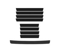 TgGreat Car Door Sill Protector For Fiat 500L, Scuff Plate Guard Entry Threshold Stickers Carbon Fiber Door Edge Trim Anti-Scratch Decorative Cover Strip,A-9pcs