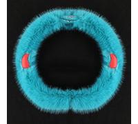 TgGreat Car Steering Wheel Cover For Hyundai Tucson N Line 2022-2024 2025, Steering Wheel Protector, Non-Slip Steering Wheel Protective Cover, Breathable Comfort Sweat-Absorbing 38cm,Blue-D