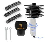 TGHongKy 0.2 mm Hotend for Bambu Lab A1 Hot End Print Head Extruder for Bambu Lab A1 Ceramic Hotend Kit for Anycubic 3D Printer Replacement with Silicone Sleeve 3 x Cleaning Brush XXX