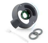 TGHongKy Container Base Replacement for Thermomix TM31 Mixing Pot Base Compatible with Thermomix TM31 Main Pot Base Mixing Pot Base with 2 x Seal for Thermomix TM31, 1 x Cleaning Brush YY