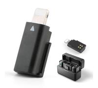 TGHongKy DJI Mic Receiver Adapter Microphone Receiver Audio Accessories for DJI Mic Mobile Phone Adapter for Lightning Connection Can Be Connected to Mobile Phones and Recording Devices Plug and Play