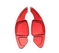 TGHWWSX Car Paddle Shifters Compatible with A3 A5 2021 for A4 S4 2020 2021 Car Steering Wheel Shift Paddle Extension Shifters Paddle Shifter 2pcs(Red)