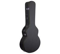 TGI 1999 Wooden Hard Case for Jumbo Acoustic Guitar, Black