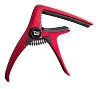 TGI Acoustic Guitar Capo Red. Easy to hold and fit. Change Key easily.