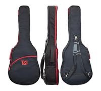 TGI Classical Guitar Gigbag 4/4. Great for Transport to School, Smaller gigs, Regular use. 10mm Internal Padding for Added Protection. Removeable backstraps, Accessory Pocket. Tough Zips.