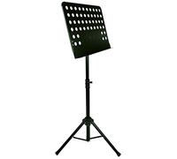 TGI Conductor Series Music Stand - 700 to 1200mm Height Adjustable - Stable and Strong Alloy Construction - Complete with Carry Bag - Black