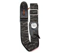 TGI Guitar Strap DENIM Series. Black Camo