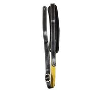 TGI Guitar Strap LEATHER Series. Vintage Black