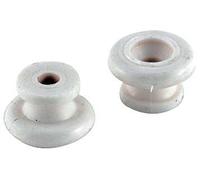 TGI Music Replacement Guitar Strap Buttons - Pack of 2 - White - A perfect replacement for your Strap buttons or for Retrofitting Straps to your guitar