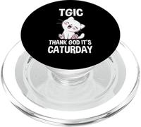 TGIC Thank God It's Caturday PopSockets PopGrip for MagSafe