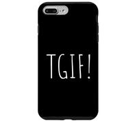 TGIF A Tee That Says TGIF for Men and Women Case for iPhone 7 Plus/8 Plus