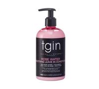 tgin Rose Water Smoothing Leave-In Conditioner for Natural Hair - Protective Styles - Curls - Waves - Detangler - Great for low porosity hair - Fine hair
