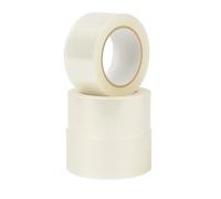 TGL 3x Clear Packing Tape Rolls - Strong Adhesive Parcel Tape for Packing, Moving & Shipping Boxes - Transparent General Purpose Packaging Tape 48mm x 66m - Heavy Duty Seal