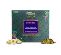 TGL Co. Chamomile Tea - 16 Tea Bags | Herbal Caffeine-Free | Soothing Bedtime Blend | Natural & Calming Chamomile Flowers | Premium Loose Leaf Tea in Pyramid Bags