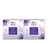 TGL Co.Happy Belly Herbal Tea Infusion (Pack Of 2, 16 Tea Bags Each)|Rich in Anti Oxidant | Refreshing | No Artificial flavor | Improve Digestion