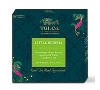 TGL Co. The Good Life Company Little Buddha Green Tea, 16 Tea bags with Green Sencha Tea, Pineapple, Papaya, Sandalwood, Red Peppercorns, Roman Chamomile