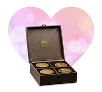 TGL Co. Timeless Passion Tea Gift Set | Gift hamper for Women & Men | 4 Exotic Tea Flavours | Loose Leaves | lavoured Tea | Rich & Strong aroma