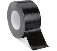 TGL PACKAGING Duct Tape Roll Black - 48mm x 50m Heavy Duty Waterproof Gaffer Tape | Strong Adhesive, Easy Tear, No Residue | Multi-Purpose Indoor Outdoor Use, Professional Grade (6 Roll)