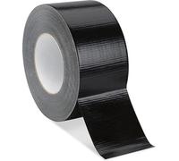 TGL PACKAGING Duct Tape Roll Black - 48mm x 50m Heavy Duty Waterproof Gaffer Tape | Strong Adhesive; Easy Tear; No Residue | Multi-Purpose Indoor Outdoor Use; Professional Grade (12 Rolls)