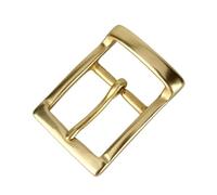 TGPGZHZFNA 1 pcs Solid Brass 40mm Belt Buckle Men's Waistband Head Single Pin Buckle for Leather Craft Belt Parts Webbing DIY Leather cra Watch clasp