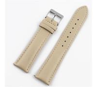 TGPGZHZFNA 120/80mm 130/90mm Leather Watch Strap 16mm 18mm 20mm 21mm 22mm 24mm Quick Release Watchband Universal Watch Accessories watch band(Beige,24MM_L-130 90MM)