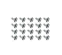 TGPGZHZFNA 20pcs Undertray Engine Under Cover Fixing Clips Trim Panel Metal Screw Compatible With Audi A3 A4 A6 A8 SKODA Superb I VW Passat B5 Automotive Fasteners