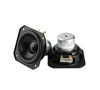 TGPGZHZFNA 3 Inch Full Range Speaker 8 Ohm 20-50W Hifi Aluminum Cone Long Stroke Neodymium Loudspeaker 78mm 2PCS COPATIBLE WITH SOUNDGIL Bookshelf speaker