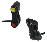 TGPGZHZFNA 7 Wires Aluminum Motorcycle 7/8" 22mm Handlebar Switches Headlight Hazard Brake Fog Light Horn ON/OFF Switch Moto Parts Motorcycle control switch