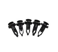 TGPGZHZFNA 9mm Car Bumper Rear Cover Push-type Clamp Black Plastic Fixed Clip Fit For Toyota Auto Door Clips 52161-16010 10/20/30/50/100PCS Automotive fasteners and clips(100pcs)
