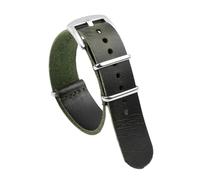 TGPGZHZFNA Genuine Leather Watch Strap 18mm 20mm 22mm 24mm Watch Band Burst Crack Men Wristband Bracelet Replacement Watch Accessories watch band(Dark green,22mm)