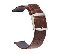 TGPGZHZFNA Leather Watch Strap 14-24MM Fit For Samsung Galaxy Watch 20MM 22MM Watch Band Quick Release Watchband Z16 watch band(Bamboo pattern brown,Huami 2 classic)
