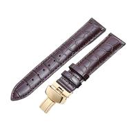 TGPGZHZFNA Leather Watchband Fit For Tissot Le Locle T41 T006 PRC200 Watch Strap 18 19 20 22mm Wrist Bracelet 1853 Band watch band(Brown Gold,20mm)