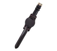 TGPGZHZFNA Oil Wax Leather Strap 18mm 19mm 20mm 21mm 22mm Watchband Blue Wristband with Mat Handmade Genuine Leather Watch Accessories watch band(Dark coffee,22mm)