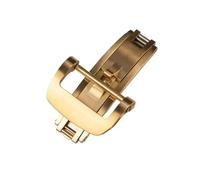 TGPGZHZFNA Stainless Steel Buckle 18mm 20mm Replace Fit For Richard Watch Mille Folding Clasp RM Strap Watchband Butterfly Buckle Watch clasp(Style2-Gold,18MM)