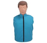 TGPSMDXKV Half Body 70Cm Training Doll Cardiopulmonary Resuscitation Mannequin Resuscitation Doll with Interchangeable Face Skin First Aid with Bag