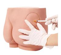 TGPSMDXKV Hip Injection Training Simulator, 1:1 Proportion Buttock Muscle Injection Practice Model Medical for Students Or Nurses Teaching