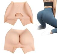 TGPSMDXKV Silicone Panties Women Butt Hip Pads Lifting Pants Fake Ass Buttock Control Panty for Cosplay Drag Queens Crossdresser,Color 3