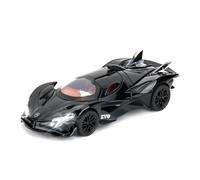TGRCM-CZ 1/32 Apollo Project EVO Model Cars Toy, Zinc Alloy Pull Back Vehicles Model Car with Sound and Light for Collectors & Kids 3+ Years Old Birthday Gift(Black)