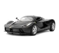 TGRCM-CZ 1:32 Ferrari Model Pull Back Toy Red With Sound and Light for Kids, Zinc Alloy Body Black