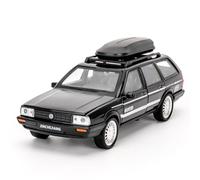 TGRCM-CZ 1/32 Santana Variant Wagon Model Car, Zinc Alloy Pull Back Vehicles Model Car with Sound and Light for Collectors & Kids 3+ Years Old Birthday Gift(black)
