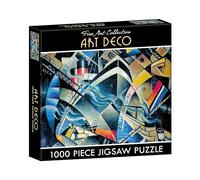 TGSC | Art Deco - The Arrival 1000 Piece Jigsaw Puzzles for Adults | Challenging Therapeutic Fun | Ideal Indoor Pastime | Quality Illustration | Jigsaw Puzzles for Adults