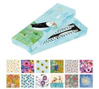 TGSC - Ballpoint Pen Gift Set | Sea Breeze Design | 2-pack Writing Pens For Women | Gift Pen Box | Effortless Writing, Ballpoint Pens - Ladies Pens Gift Boxed | Pretty Pens | Pen Sets For Ladies