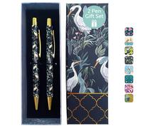 TGSC - Ballpoint Pens Gift Set | Opulence Design | 2-pack Writing Pens For Women | Gift Pen Box | Ladies Pens Gift Boxed | Ballpoint Pen Sets For Ladies | Gift Pens Multipack